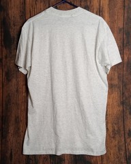 Oneita Power 50 Plus Vintage Single T-Shirt Stitch Vladimir Large Heather Gray