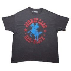 Johnny Cash Shirt L Man In Black Country Music Graphic Tee