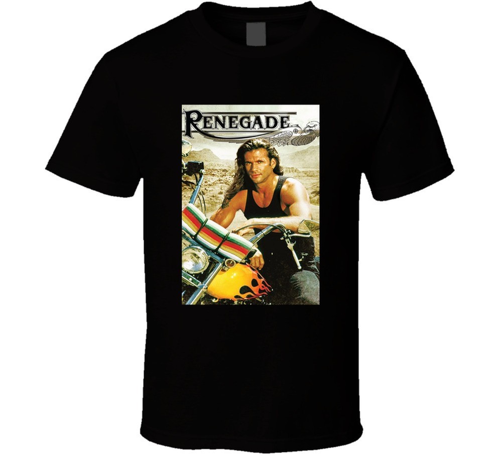 Renegade Tv Show Tee Cool 90s Television Series Fan T Shirt