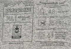 MENS PATAGONIA RESPONSIBILI-TEE SIZE XL