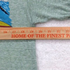 vintage 70s CALIFORNIA SURF SUNSET RINGER T-Shirt MEDIUM beach wave 80s