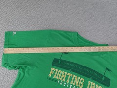 Notre Dame Fighting Irish Shirt Mens XL Football 2018 NCAA College Shamrock