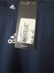 adidas Climalite Long Sleeve Tee Collegiate Navy