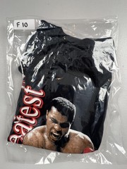 The Greatest Muhammad Ali Boxing Shirt Mens Black Graphic T-Shirt Sports Read