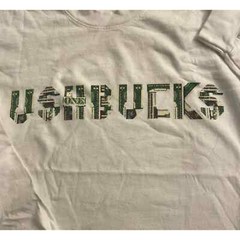 Usher Long Sleeve Limited Edition White Money Shirt Size Medium