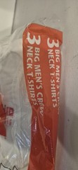 Vintage 1997 Hanes Men’s Comfort Size 2 X Pack of 3 Crew Neck T Shirts White