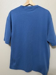 Jordan Flight Essentials Oversized Fit Men’s Blue Cotton Crew Neck T-Shirt S