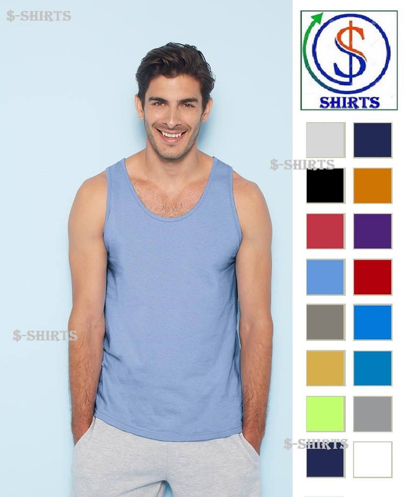 Brand New Gildan 2200 Men’s Athletic Ultra Cotton® Tank Top On Sale!