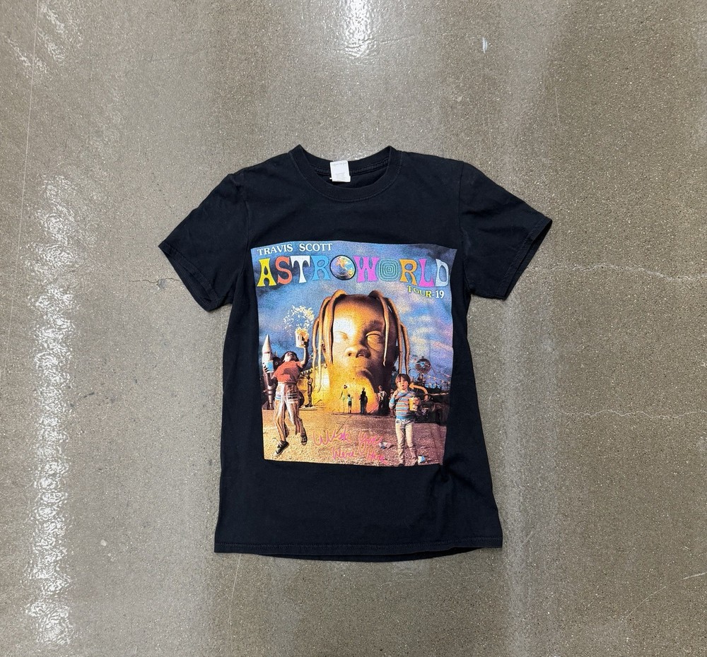Travis Scott Astroworld Tour Merch Short Sleeve Size Small