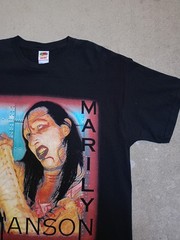 VINTAGE 2003 MARILYN MANSON T-SHIRT – THE GOLDEN AGE OF GROTESQUE-XL-MINT FOTL