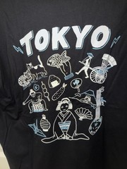 GU x M Qoonana TOKYO Graphic T-Shirt In Size Medium-NWT