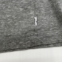 Levis Strauss Henley T-shirt Men M Gray Logo .#48134
