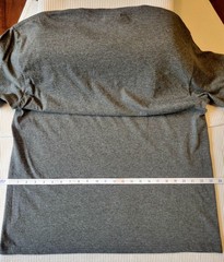 Vintage Y2K Nike Mini Swoosh T-Shirt Mens XL Heather Gray Embroidered Silver Tag