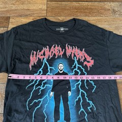 Halloween 2 II Michael Myers T-Shirt Size M Black Mad Engine Horror Movie Tee
