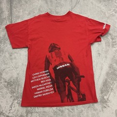 Tour of California Champions Cycling Racing Tshirt Red Size Men’s Medium