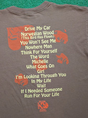 Vintage 1997 The Beatles Rubber Soul Album Band T-Shirt Men’s Size Large