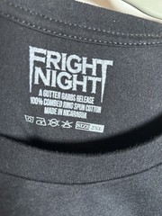 Fright Night Shirt 2xl Gutter Garbs Horror Movie Vampire