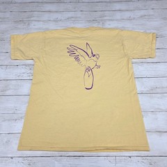Gildan T-Shirt Mens M Yellow Isle of Capri Casinos Graphic Short Sleeve Tee