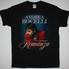 30th Anniversary Andrea Bocelli Shirt Unisex Concert S-5XL AA04