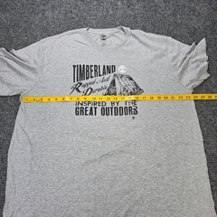 Timberland Great Outdoors T-Shirt Men’s Size XL Gray Cotton Short Sleeve NWT