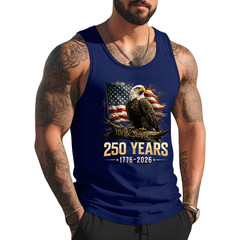 250th Anniversary USA Patriotic 250 Years American 4th July Unisex Tank Top