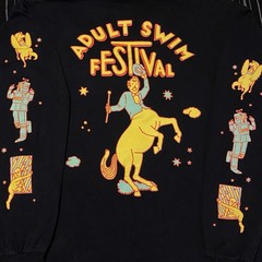 RARE Adult Swim Festival 2021 Longsleeve l/s Shirt Cartoon Network MEDIUM