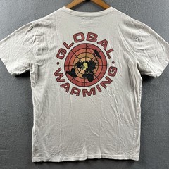 Chinatown Market Shirt Mens XL White Global Warming Streetwear Skater MARKET