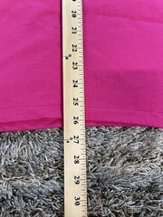 Vintage 90s Hanes Heavyweight 50/50 Blank T-Shirt Mens Large Single Stitch Pink