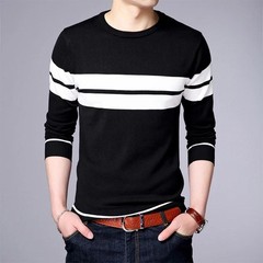 Camisa De Manga Larga Moda Casual Primavera Otoño Camiseta Estampado Para Hombre
