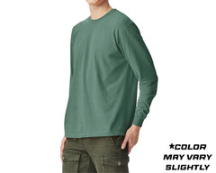 Comfort Colors Light Green Long Sleeve T-Shirt (NEW)