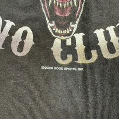 Hot Leathers Lone Wolf No Club Biker Long Sleeve Shirt with Flames Sz XL