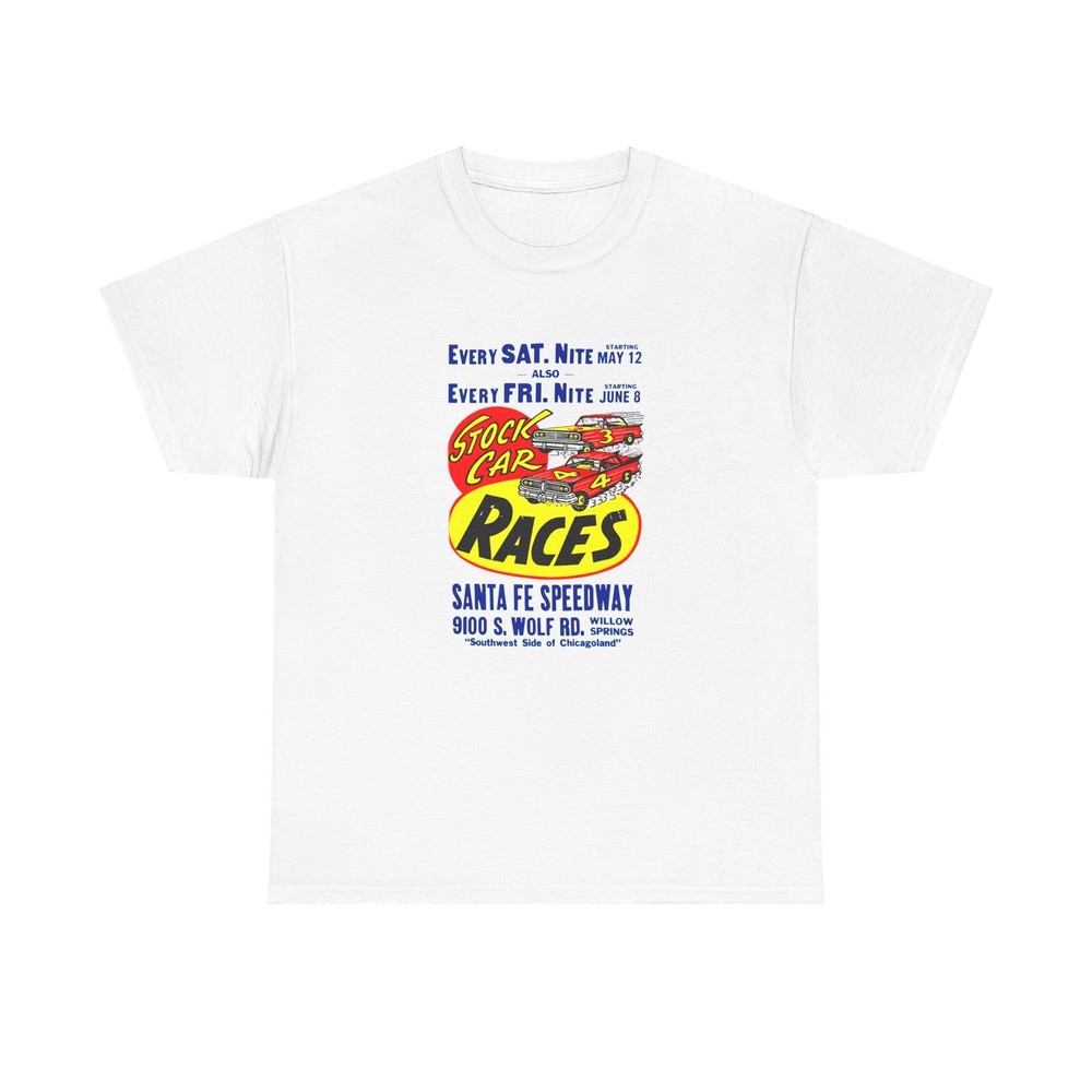 Retro Car Culture Tee Santa Fe Speedway NWT S-5XL