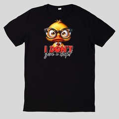 Funny Animals Cotton T-Shirt Fun Fun Sayings Funny Cartoon