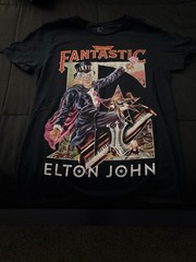 Elton John Captain Fantastic and the Brown Dirt Cowboy Graphic T-Shirt
