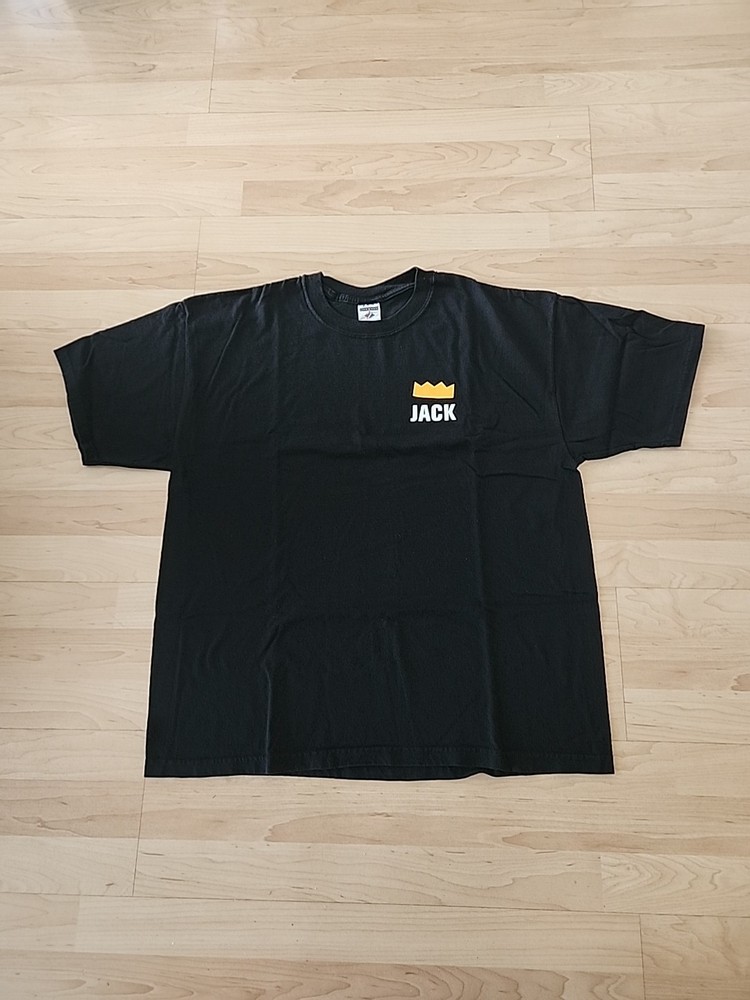 NEW Vintage 93.1 Jack FM Radio Station Adult Size XL Black T Shirt
