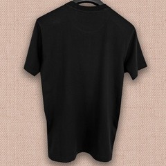 Prada Black T-shirt — Triangle Grey Logo Patch — Size 2XL– Tariff Paid