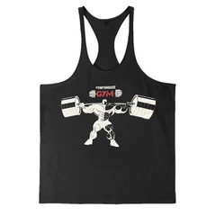 Men’s Stringer Muscle Bodybuilding Shirt Tank Top Gym Singlet Fitness Sport Vest