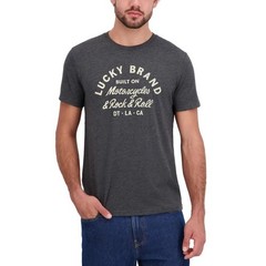 Lucky Brand Men’s LARGE Or XL Lot of 3 Graphic Tees in 3 Colors NWT