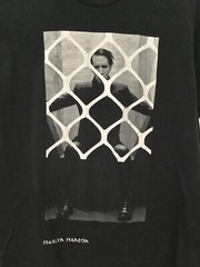 Marilyn Manson Bay Island Sportswear T Shirt Mens Medium Black
