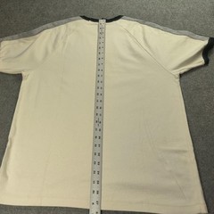 Vintage Gap Shirt Men Large Cream Colorblock Crewneck Contrasting Trim Retro