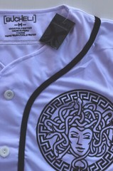 Men’s Bucheli Baseball Jersey Shirt,Italian Style,Stretch S to L….A23.
