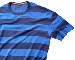 PAUL SMITH HEAVYWEIGHT SOFT FEEL COTTON BLEND LOOSE FIT T-SHIRT / TOP BNWT SZ- M