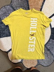 Y2K Vintage Yellow Hollister Shirt Men’s Small