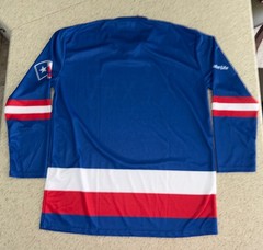 MLB Baseball Texas Rangers Lace Up SGA Hockey Jersey 8/26/2025 Size XL