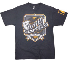 Famous stars and straps “F” logo shirt medium vintage y2k mens black T Shirt