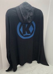 Kobalt Men Hooded Long Sleeve Black Large Shirt