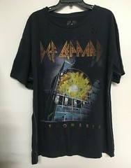 Trunk Ltd Def Leppard “Rock of Ages” T-Shirt -gray new pyhomania mens distresed