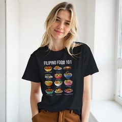 Filipino Food Shirt, Funny Lumpia Tee, Pinoy Culture Gift for Lola Ninang