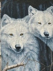 Vtg Anvil Wolves Wolf T-shirt Mens XL Frentner 2002 Y2K Cotton