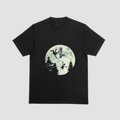 E.T. BIKE CRASH T-Shirt | Classic Spielberg Film Tee | 1980s Sci-Fi Movie Top